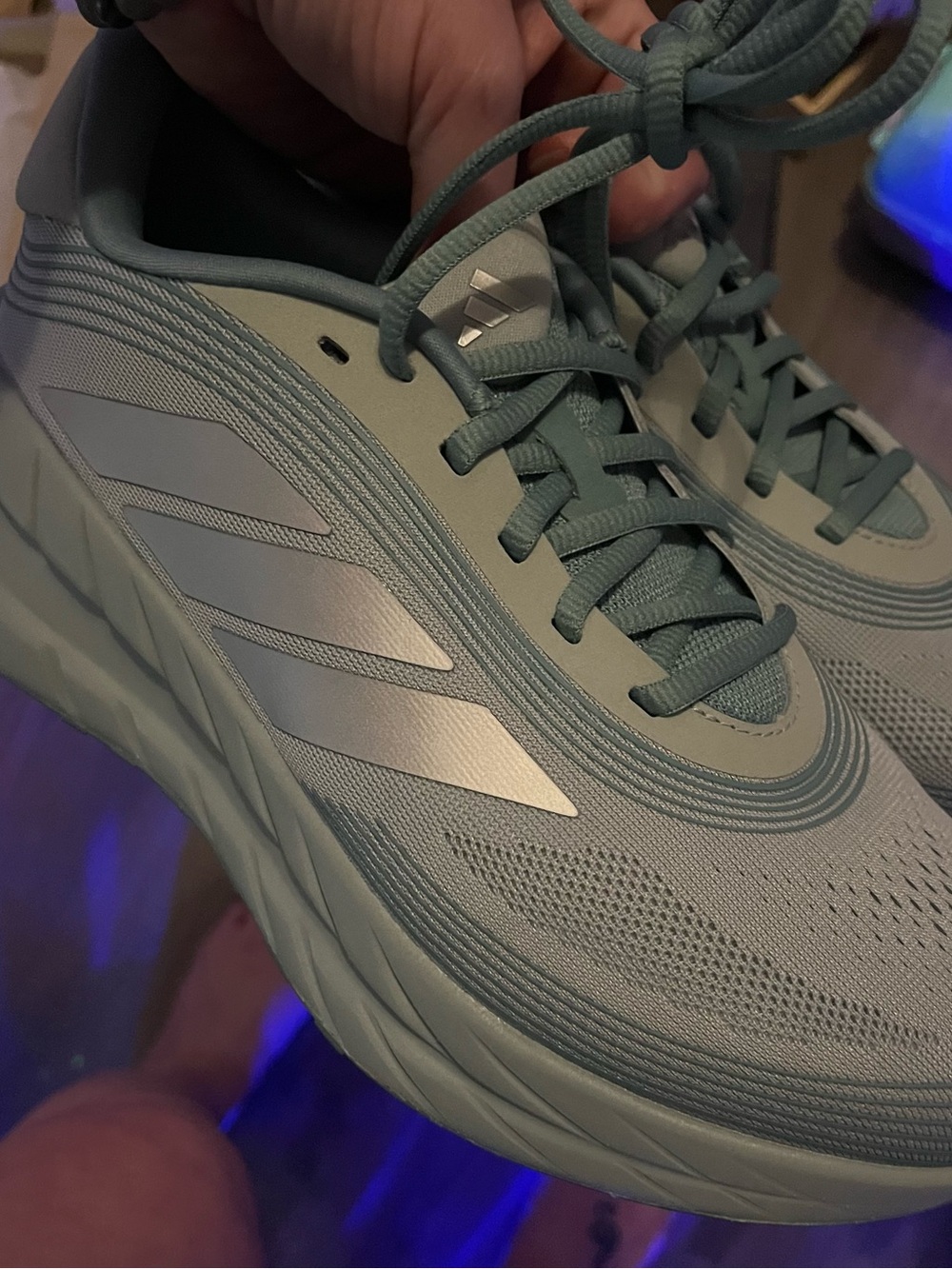 adidas Men’s Athletic Shoes in Light Teal